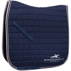 Schockemöhle Zadeldek Dynamite Logo Dressuur Navy/Stone Full