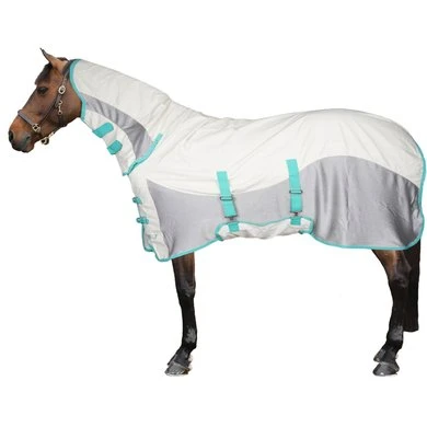 Tempest Original By Shires Vliegendeken Met Mesh Wit Geruit 2 Tempest Original By Shires Vliegendeken Met Mesh Wit Geruit - Afbeelding 2