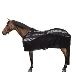 LeMieux Cooler Rug Carbon Zwart