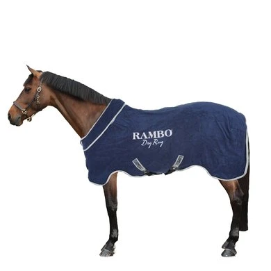Rambo Dry Rug Navy/Zilver 4 Rambo Dry Rug Navy/Zilver - Afbeelding 4