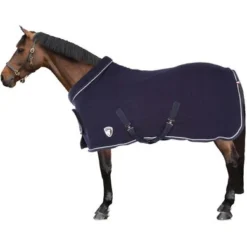 Horka Fleecedeken Show Met Kraag Blauw 165/215