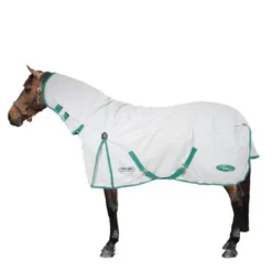 Weatherbeeta Regendeken Combo Neck Lite Plus 900d Lichtgrijs/Bottle Green -Exporteren Paard Gear Winkel 44795264.d0083d