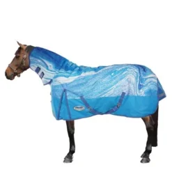 Weatherbeeta Winterdeken Comfitec Plus Dynamic II Combo Neck Medium Blauw