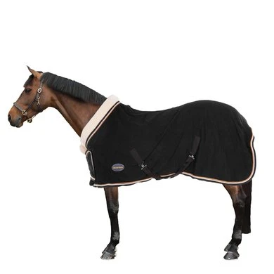 HB Showtime Showdeken Fleece 400gr Dutch Crown Zwart 1 HB Showtime Showdeken Fleece 400gr Dutch Crown Zwart