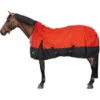 HKM High Neck Deken Louisville 1680D Rood/Zwart 135/185