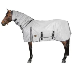 HB Vliegendekens Met Halsstuk Grijs 15 HB Vliegendekens Met Halsstuk Grijs -Exporteren Paard Gear Winkel 45095362.cb5387