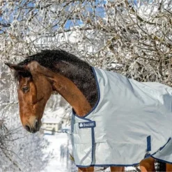 Bucas Power Turnout High Neck Light 0g Silver -Exporteren Paard Gear Winkel a1087514 2.9921bb
