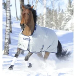 Bucas Power Turnout Light Big Neck 0g Silver -Exporteren Paard Gear Winkel a1087787 2.fcd231