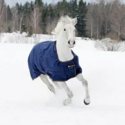 Bucas Irish Turnout Light 50g Navy/Gold -Exporteren Paard Gear Winkel a1088248 2.01458d