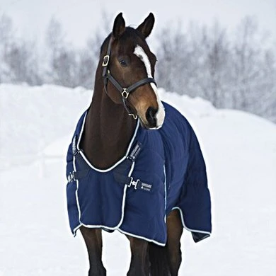 Rambo Optimo Staldeken 400g Navy Beige 10 Rambo Optimo Staldeken 400g Navy Beige - Afbeelding 10