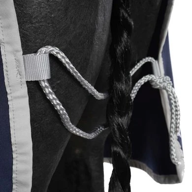 Amigo Jersey Met Kruissingels Navy/Silver 6 Amigo Jersey Met Kruissingels Navy/Silver - Afbeelding 6