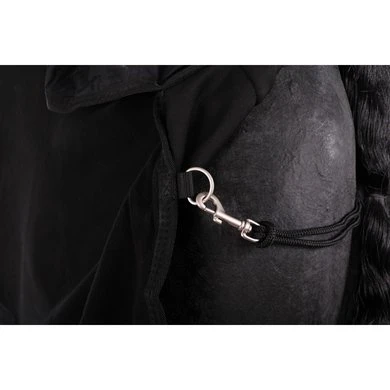 Back On Track Fleecedeken Supreme Met Vaste Hals Zwart 5 Back On Track Fleecedeken Supreme Met Vaste Hals Zwart - Afbeelding 5