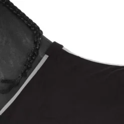 Excellent Fleecedeken Zwart/Grijs 138/185cm -Exporteren Paard Gear Winkel agradi 44345614 2.ce5b70