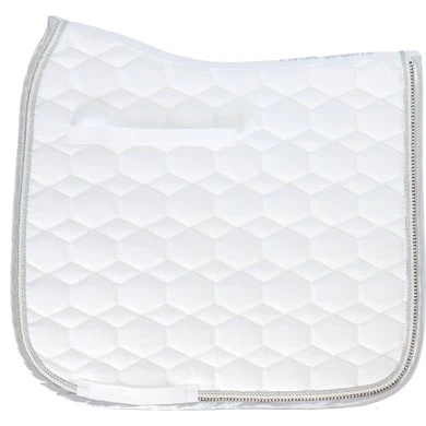 HKM Zadeldekje Crystal Fashion DR Wit Full 1 HKM Zadeldekje Crystal Fashion DR Wit Full