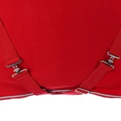 HKM Fleecedeken Met Kraag Rood -Exporteren Paard Gear Winkel agradi 443661942 3.28f384