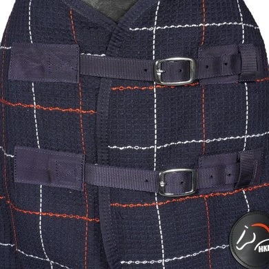 Hkm Staldeken Wafelstructuur 0g Donkerblauw 2 Hkm Staldeken Wafelstructuur 0g Donkerblauw - Afbeelding 2