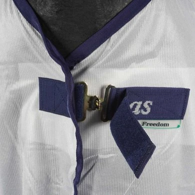 Bucas Freedom Fly Sheet Full Neck Silver 4 Bucas Freedom Fly Sheet Full Neck Silver - Afbeelding 4