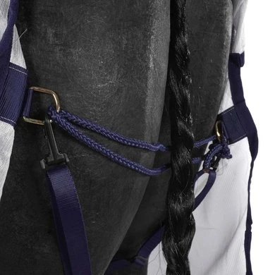 Bucas Freedom Fly Sheet Full Neck Silver 8 Bucas Freedom Fly Sheet Full Neck Silver - Afbeelding 8