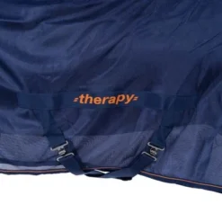 Bucas Therapy Mesh Cooler Navy/Orange -Exporteren Paard Gear Winkel agradi 44485865 6.1e1ea6
