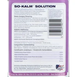 Equine America So Kalm Solution 1 Ltr -Exporteren Paard Gear Winkel agradi 44488176 3.9eb93c