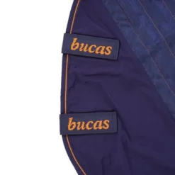 Bucas Therapy Neck Navy/Orange -Exporteren Paard Gear Winkel agradi 44489250 2.8a41e7