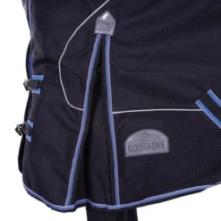 EQUITHÈME Deken Tyrex 1200D 0g Grijs/Blauw 95/145 -Exporteren Paard Gear Winkel agradi 44579055 3.f34da0