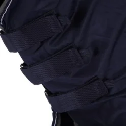 EQUITHÈME Zweetdeken Microfleece Met Hals Navy/Wit 125/175 -Exporteren Paard Gear Winkel agradi 445938212 2.91a518