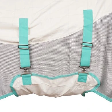 Tempest Original By Shires Vliegendeken Met Mesh Wit Geruit 5 Tempest Original By Shires Vliegendeken Met Mesh Wit Geruit - Afbeelding 5