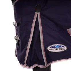 Weatherbeeta Lite Plus Turnout Rug Comfitec Essential Plus Standard Neck 50g Navy/Silver/Red -Exporteren Paard Gear Winkel agradi 44638249 3.da3259 1