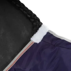 Weatherbeeta Medium Stable Rug Comfitec 210D Channel Quilt Standard Neck 220g Navy/Silver/Red -Exporteren Paard Gear Winkel agradi 44639245 3.bfca71