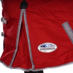 Weatherbeeta Lite Turnout Rug Comfitec Classic Standard Neck 0g Red/Silver/Navy -Exporteren Paard Gear Winkel agradi 44639262 3.533290