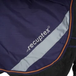 Bucas Therapy Quarter Sheet Navy/Orange -Exporteren Paard Gear Winkel agradi 44656617 2.d17935