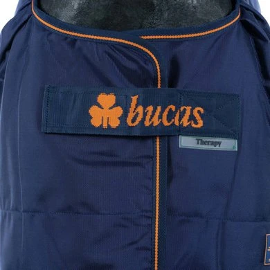 Bucas Therapy Turnout 150g Navy/Orange 3 Bucas Therapy Turnout 150g Navy/Orange - Afbeelding 3