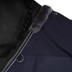 EQUITHÈME Turnout Rug Tyrex Met Buikflap 600D 300g Navy/Grijs Dots -Exporteren Paard Gear Winkel agradi 44684625 2.8a3f1c
