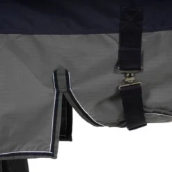 EQUITHÈME Turnout Rug Tyrex Met Buikflap 600D 300g Navy/Grijs Dots -Exporteren Paard Gear Winkel agradi 44684625 3.8732c6