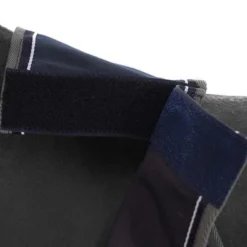 EQUITHÈME Uitrijdeken Tyrex Polycotton 600D Zwart/Blauw -Exporteren Paard Gear Winkel agradi 44684684 2.ec3c01