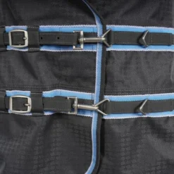 EQUITHÈME Regendeken Tyrex 1200D 8000 0g Grijs/Blauw -Exporteren Paard Gear Winkel agradi 44684823 1.83a8a6