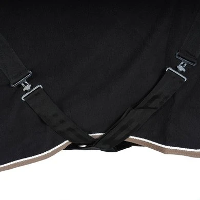 EQUITHÈME Zomerdeken Polyfun Zwart/Wit 4 EQUITHÈME Zomerdeken Polyfun Zwart/Wit - Afbeelding 4