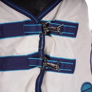 Weatherbeeta Comfitec Airflow II ComboNeck Wit/Blue 90/140 3 Weatherbeeta Comfitec Airflow II ComboNeck Wit/Blue 90/140 - Afbeelding 3