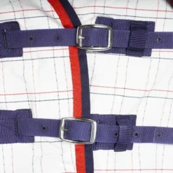 Weatherbeeta Breeze With Surcingle III Combo Neck Wit/Navy/Rood 140/190 -Exporteren Paard Gear Winkel agradi 44697965 1.72548b