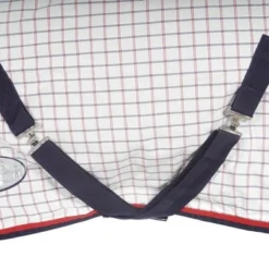 Weatherbeeta Zomerdeken Lite III 190g Wit/Navy/Rood -Exporteren Paard Gear Winkel agradi 44697983 4.eb702b