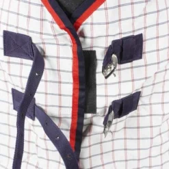Weatherbeeta Zomerdeken Lite III 190g Wit/Navy/Rood -Exporteren Paard Gear Winkel agradi 446979832 1.f9b332