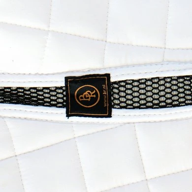 BR Zadeldek Majeur Prestige Dressuur Wit Full 4 BR Zadeldek Majeur Prestige Dressuur Wit Full - Afbeelding 4