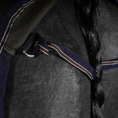 Kavalkade Vliegendeken Fly'n Fleece Navy-groen 4 Kavalkade Vliegendeken Fly'n Fleece Navy-groen - Afbeelding 4