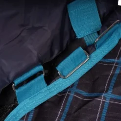 Amigo Pony Plus 50g ZwartCheck Teal/Zilver -Exporteren Paard Gear Winkel agradi 44754244 4.2dd254