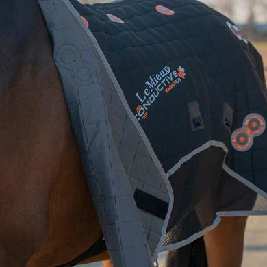 LeMieux Deken Conductive Magnotherapy Zwart 2 LeMieux Deken Conductive Magnotherapy Zwart - Afbeelding 2