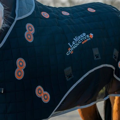 LeMieux Deken Conductive Magnotherapy Zwart 5 LeMieux Deken Conductive Magnotherapy Zwart - Afbeelding 5