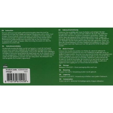 Agradi Horse Hoefverzorgingspasta Zink 4 Agradi Horse Hoefverzorgingspasta Zink - Afbeelding 4