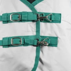 Weatherbeeta Regendeken Combo Neck Lite Plus 900d Lichtgrijs/Bottle Green -Exporteren Paard Gear Winkel agradi 44795264 1.15e9c3