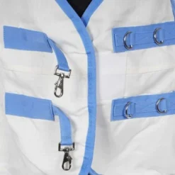 Weatherbeeta Eczeemdeken Sweet Itch Combo Neck Wit/Blauw -Exporteren Paard Gear Winkel agradi 44795278 2.e31a3b